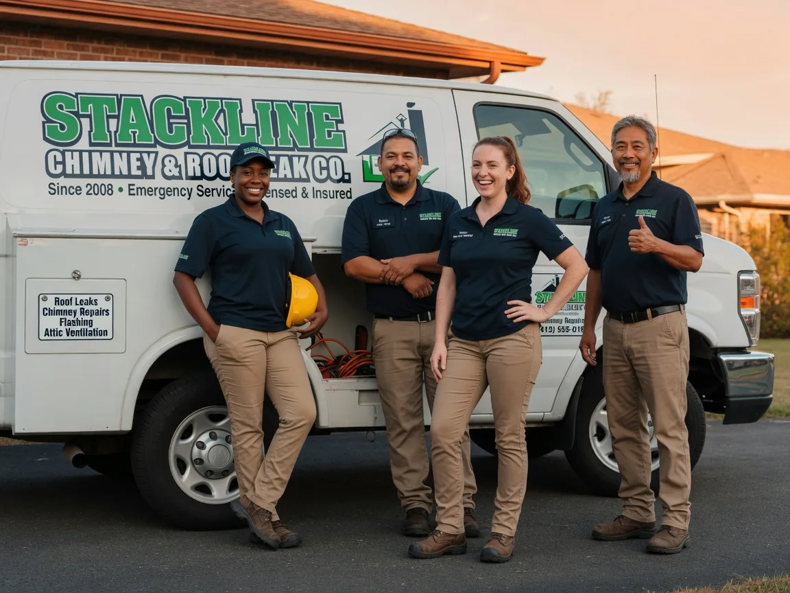 Chimney flashing repair company in Yale, IA